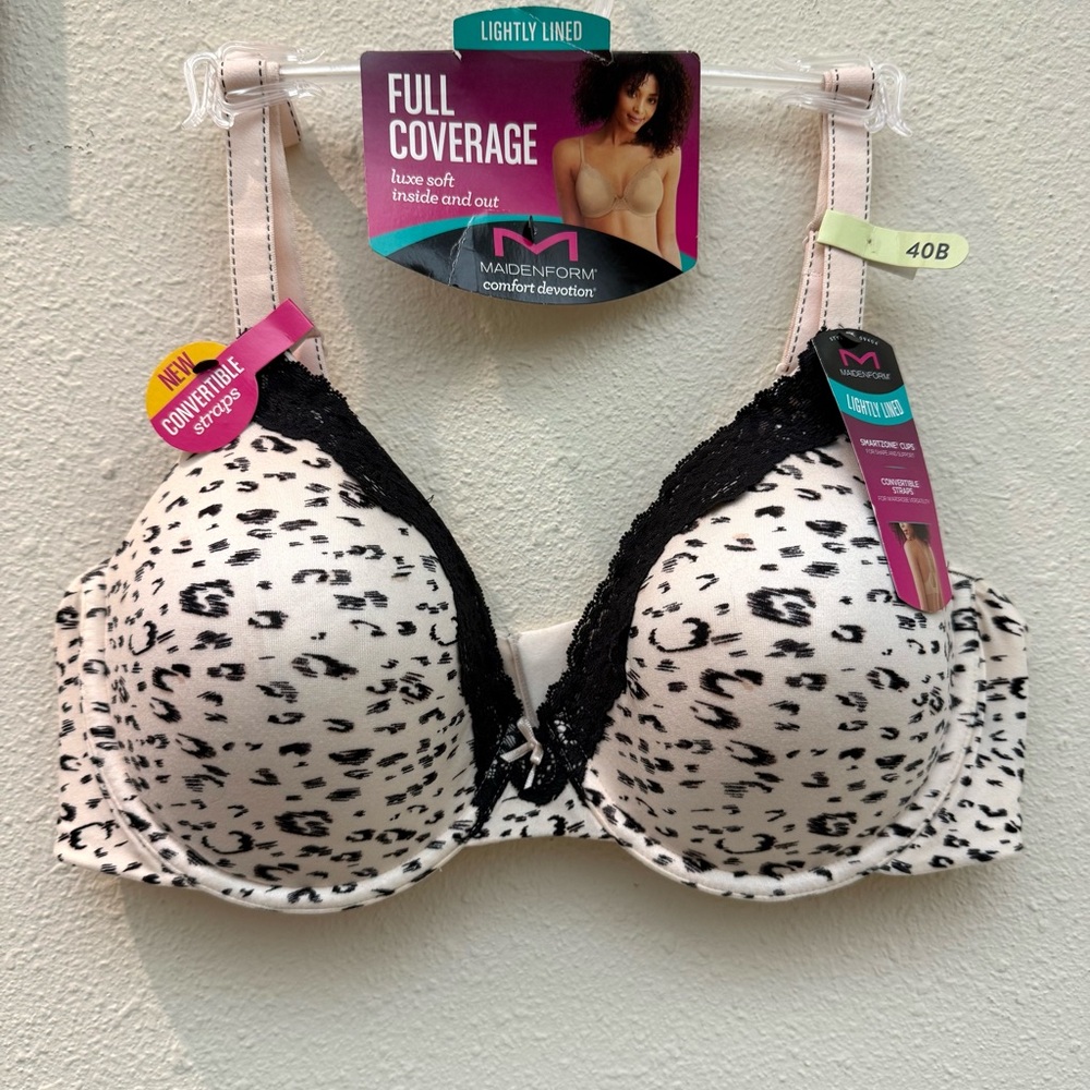 Maidenform Women's Comfort Devotion Full Coverage Bra 40B